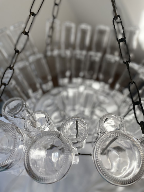 Image 1 of Leitmotiv bottle chandelier - milk bottle lamp with a twist