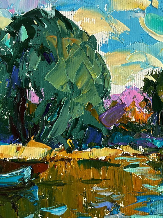 Image 1 of On a Boat by a Quiet River