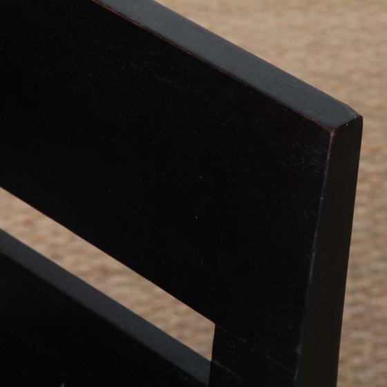 Image 1 of Silla modelo Archipel en piel, diseñada por Christian Liaigre en 1994.