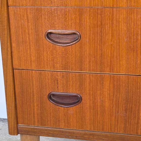 P. Westergaard Møbelfabrik, vintage 1960s Danish Chest of drawers, Wood, Brown, Scandinavian (photo 7 of 17)