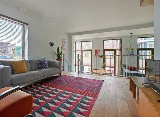 Image 1 of Wollen kleed “Ndebele Res” - Sandra Figuerola (200x300)