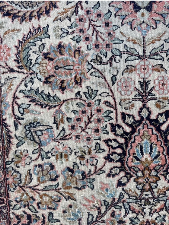 Image 1 of Tappeto Ghoum in seta annodato a mano 95x152cm