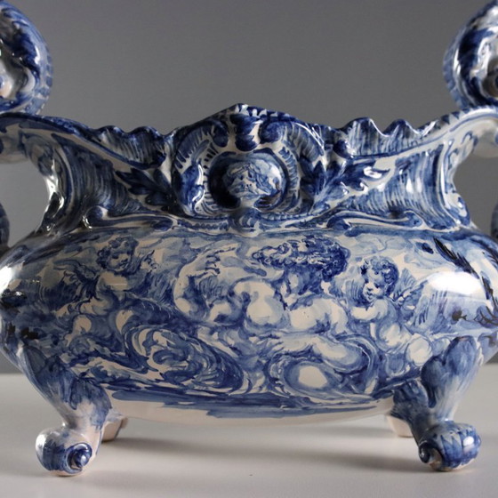 Image 1 of Drieluik van vazen ​​van Giuseppe Mazzotti, Albissola Manufactory