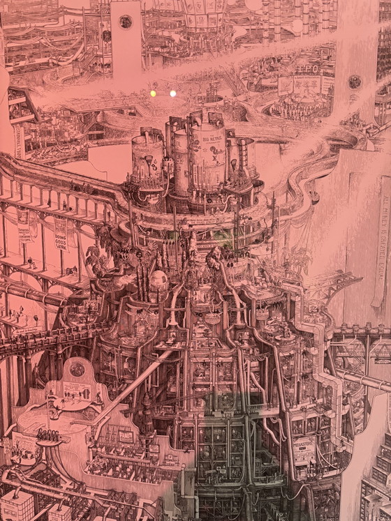 „Das Wasserwerk des Geldes“ Carlijn Kingma – Kunstdrucke, Glass, Paper (photo 2 of 3)
