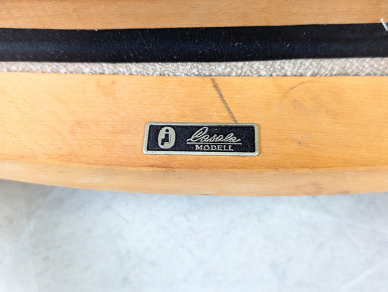 Image 1 of Originele Casala Midcentury kruk, Duitsland 1960, beukenhout, vintage