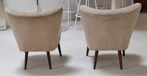 Image 1 of Mid Century cocktailstoelen