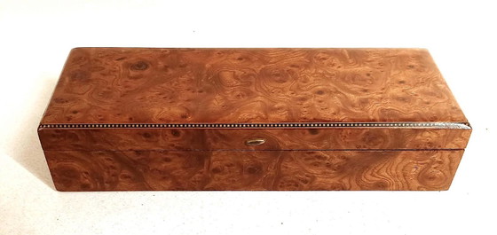 1930s glove box with closure – Decorative Objects, Textile, Wood (photo 13 of 17)