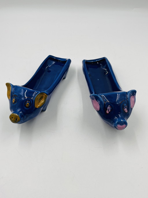 Vallauris Schweine-Duo