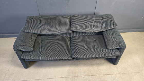 Image 1 of Maralunga sofa by Vico Magistretti for Cassina, 1970s
