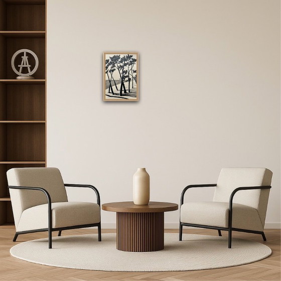 Image 1 of India ink on natural paper.  Format 30x21 cm