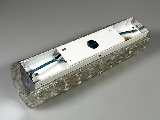 Image 1 of 60er 70er Jahre Wandleuchte Wandlampe Wall Sconce Eis Glas Space Age Design