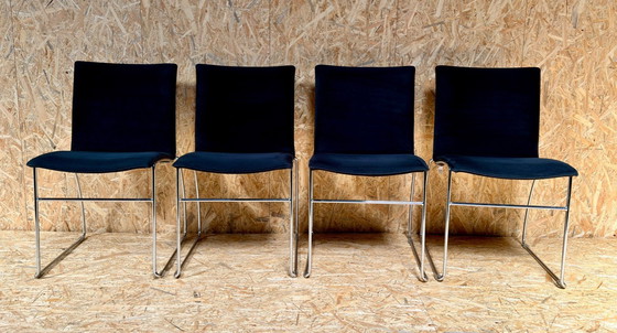Image 1 of Set mit 4 Pendelstühlen von PASTOE by Leolux