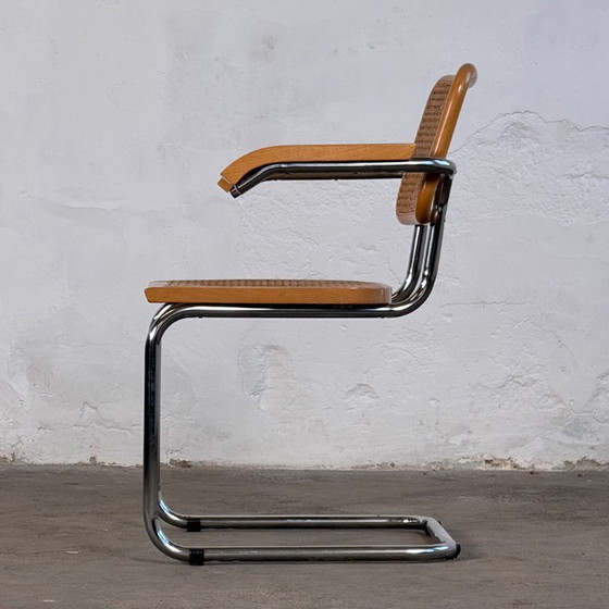 Image 1 of Marcel Breuer fauteuil in "Cesca"-stijl, 1980