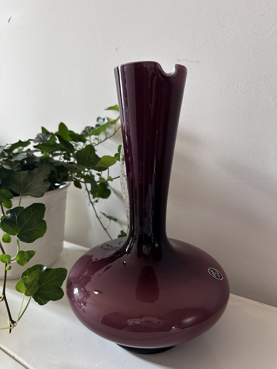 Image 1 of Murano Glass Vintage Vase