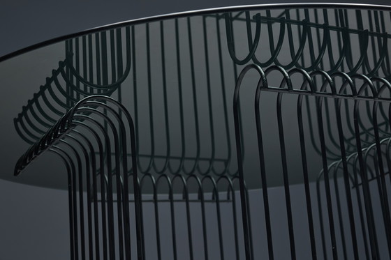 Image 1 of Modernistisches Gartenset aus Metalldraht, Frankreich, 1970er Jahre