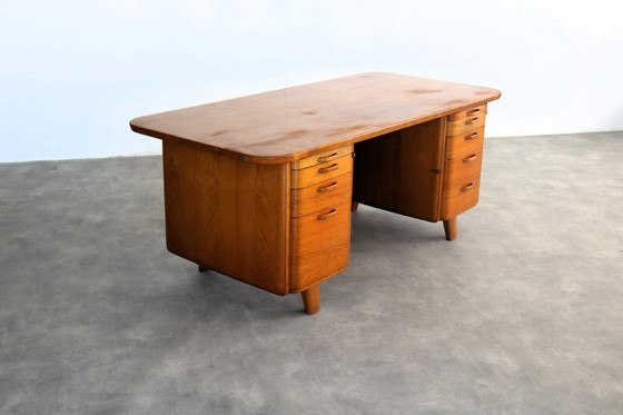 Image 1 of vintage XL desk | teak | 1960s | Swedish