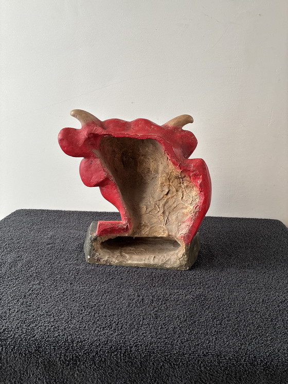 Image 1 of Immagine pubblicitaria vintage La Vache oui rit