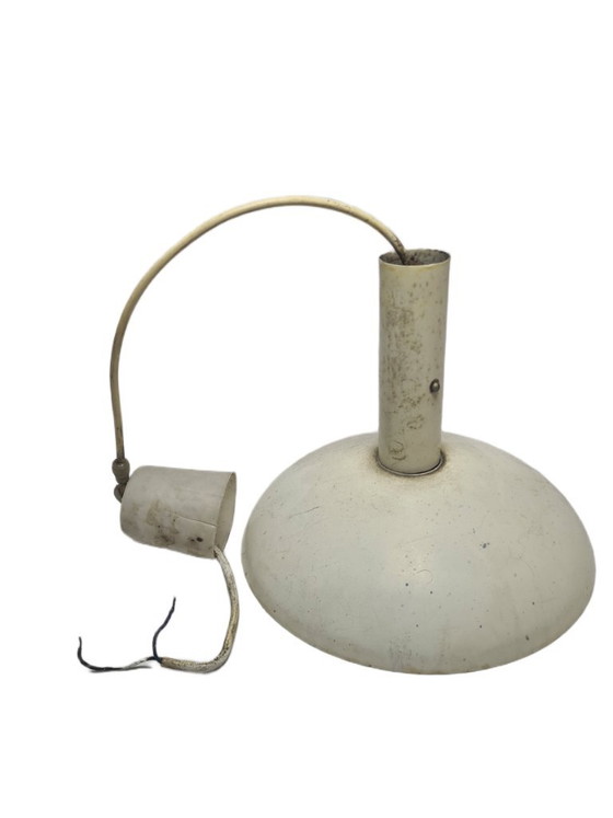 Vintage Pendant Lamp, Poland, 1960s – Metal (photo 6 of 7)