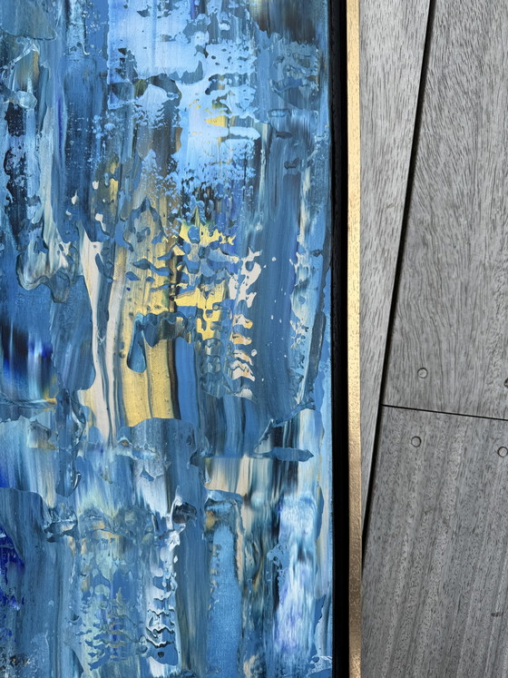 Image 1 of Artwork 90x70cm including floating frame