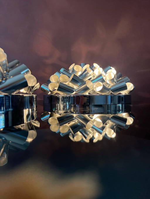 Set “Kenwell” Space Age ceiling lights