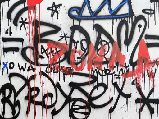 Canvasdoek - TEDYZET - Stedelijke chaos