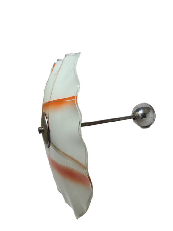 Kroonluchter in postmoderne stijl, Polen, jaren 1960 – Glass, Metal (photo 7 of 10)