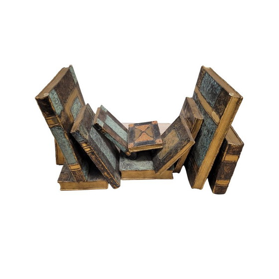 Image 1 of Vintage coffee table "Libros" by Daniel Chassin, France 2003