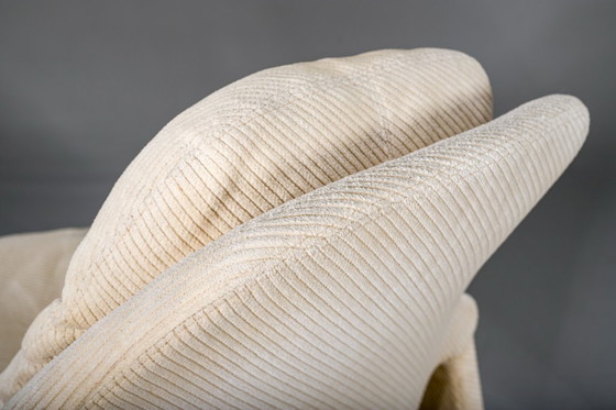 Image 1 of  Chaises et ottomans P60 par Vittorio Introini pour Saporiti, 1960, ensemble de 4