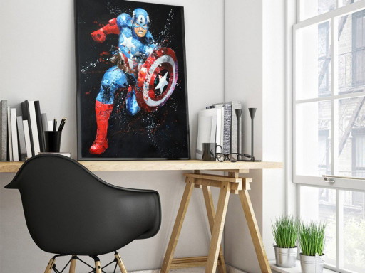Captain Amercia "The First Avenger" – giclee prints, Paper (photo 2 of 5)