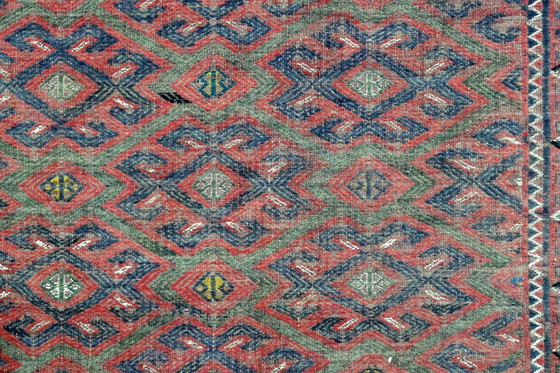 Image 1 of Yomuth nomads from Turkmenistan summer kilim 203x345 cm