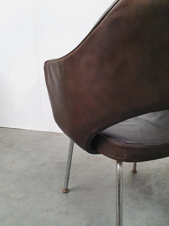 Image 1 of Poltrona direzionale Saarinen Knoll De Coene vintage