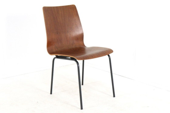 Image 1 of Friso Kramer for Auping Euroika pylwood chair vintage | 2 pieces available