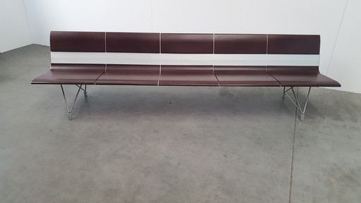Sellex Aero Bench Lounge Design XL Aluminium Bench 311cm Bulo No.1