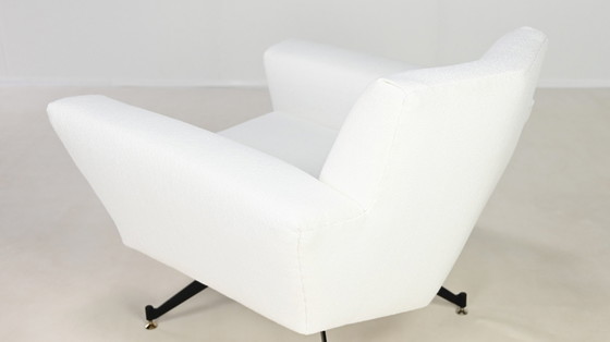 Image 1 of Studio Tecnico A.P.A, pair of armchairs model M530 for Lenzi. Italy, C.1950