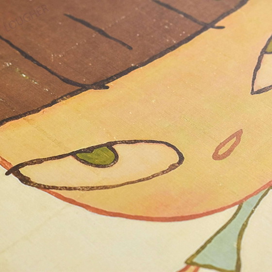 Yoshitomo Nara Stampa „Marching on a Butterbur Leaf“ 61x46 – Stampe artistiche, Paper (photo 5 of 5)