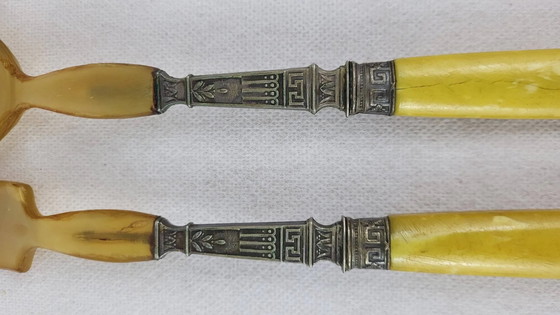 Art Deco salad servers – Cutlery Sets (photo 4 of 8)