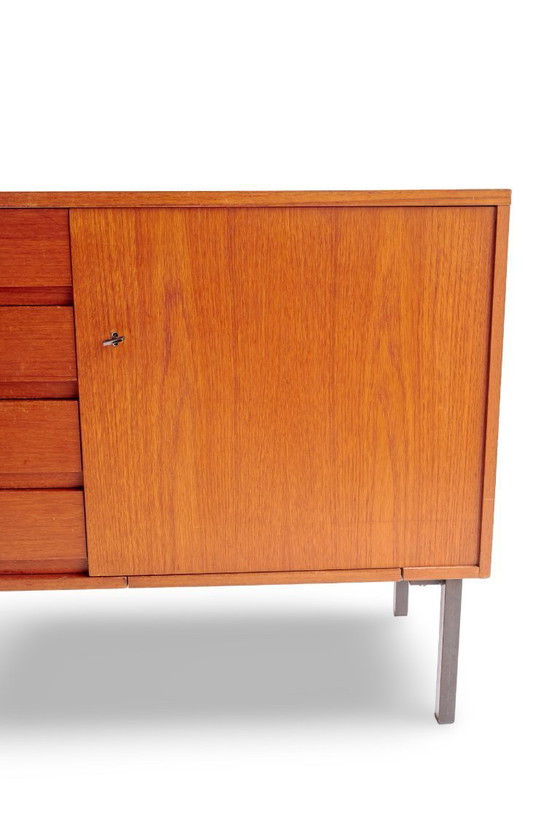 Image 1 of Credenza vintage con cassetti e anta