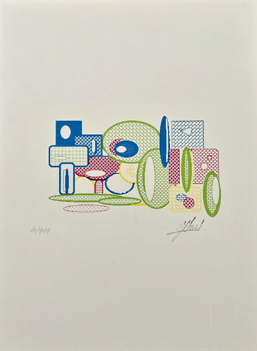 Screenprint Jacky Sorel