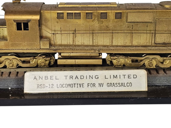 Anbel Trading Limited - Locomotive ALCO RSD-12 (DL-702) pour NV Grassalco - Laiton - Années 70 – ALCO Models (photo 7 of 7)