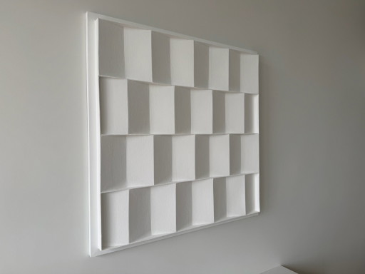 Beautiful Unique 3D Relief NUL Artwork (80x80cm) | Modern