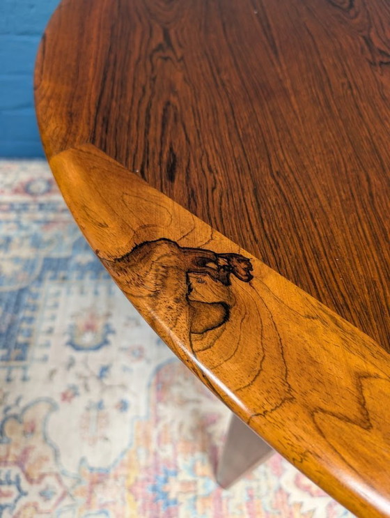 Image 1 of Tavolo da pranzo allungabile vintage, palissandro, anni '60