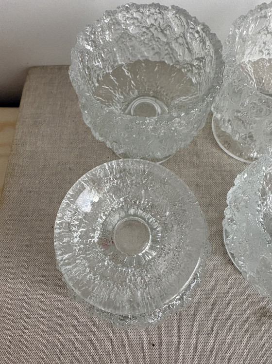 Image 1 of verres à vin coupes glacées Iitala Aslak Tapio Wirkkala vintage