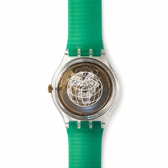Image 1 of Swatch Automatic SAK102 "Time to Move" - ​​Edizione Speciale Vertice della Terra '92
