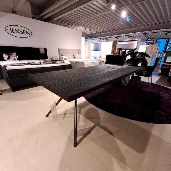 Image 1 of Riva Iron light Squared dining table - 240x100