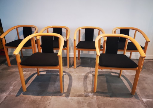 6x Chaises Mid Century par Skovby