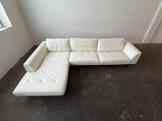 Come nuovo! Divano di design Roche Bobois Paris in pelle bianca – Divani angolari, Modern (photo 2 of 11)