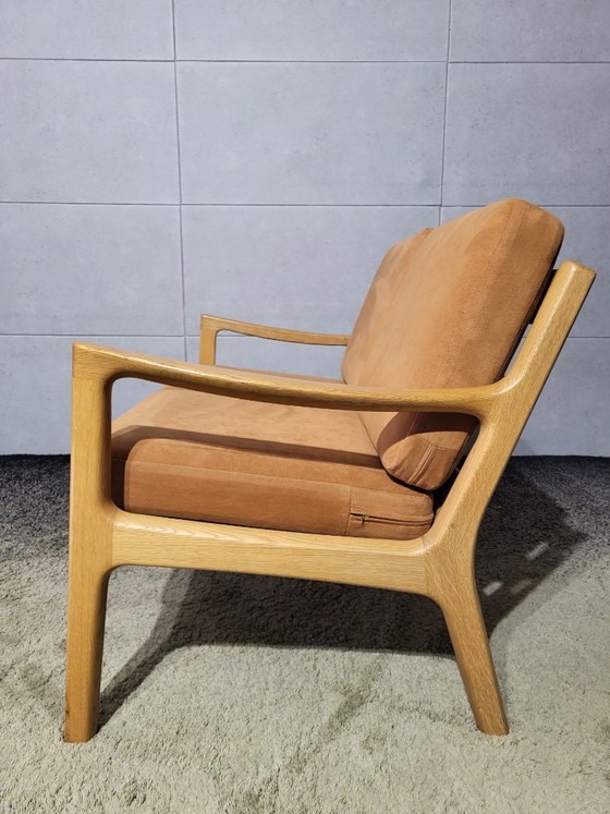 Diseño Danés Ole Wanscher 'Senator' Sofás (Couches) 3+2 plazas + otomana | Poul Jeppesen – Wood (photo 10 of 16)