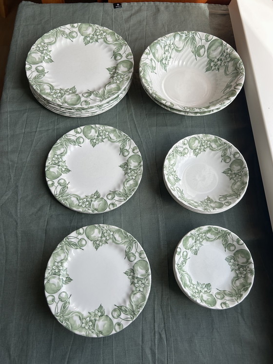 Image 1 of Bellissimo servizio da tavola Wood & Sons da 27 pezzi - Frutta Verde