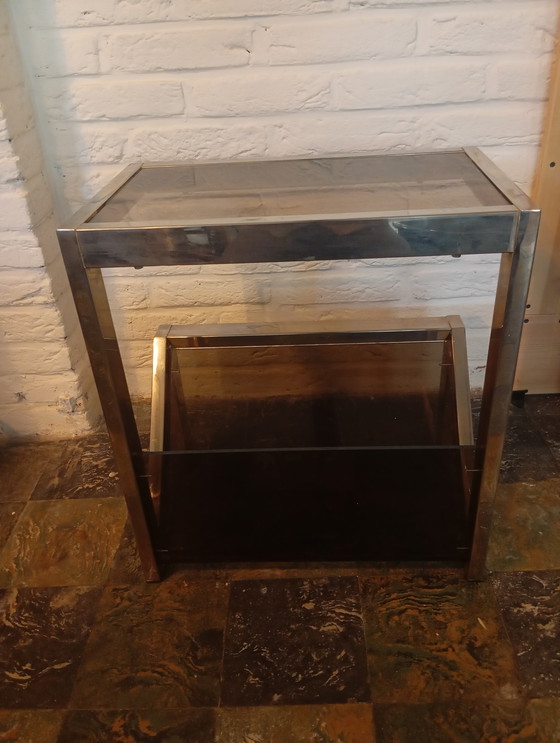 Image 1 of Table d'appoint Belgo Chrom