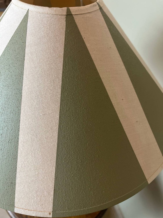 Celadongrüne Lampe – Tischlampen, Wood (photo 6 of 13)